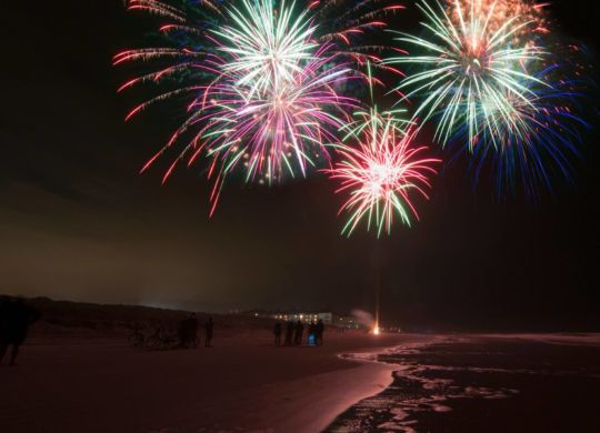 Kiawah Island Beach Fireworks 2016